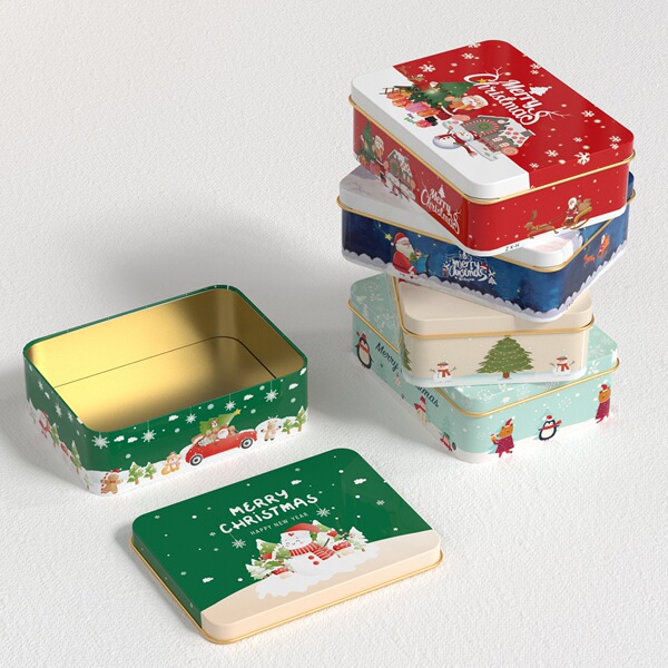 rectangular compact tin box