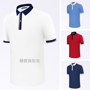 New Golf Men's Clothing Summer Short Sleeve T-Shirt Casual Polo Shirt Golf Clothing Men's Quick Drying Stretch Top