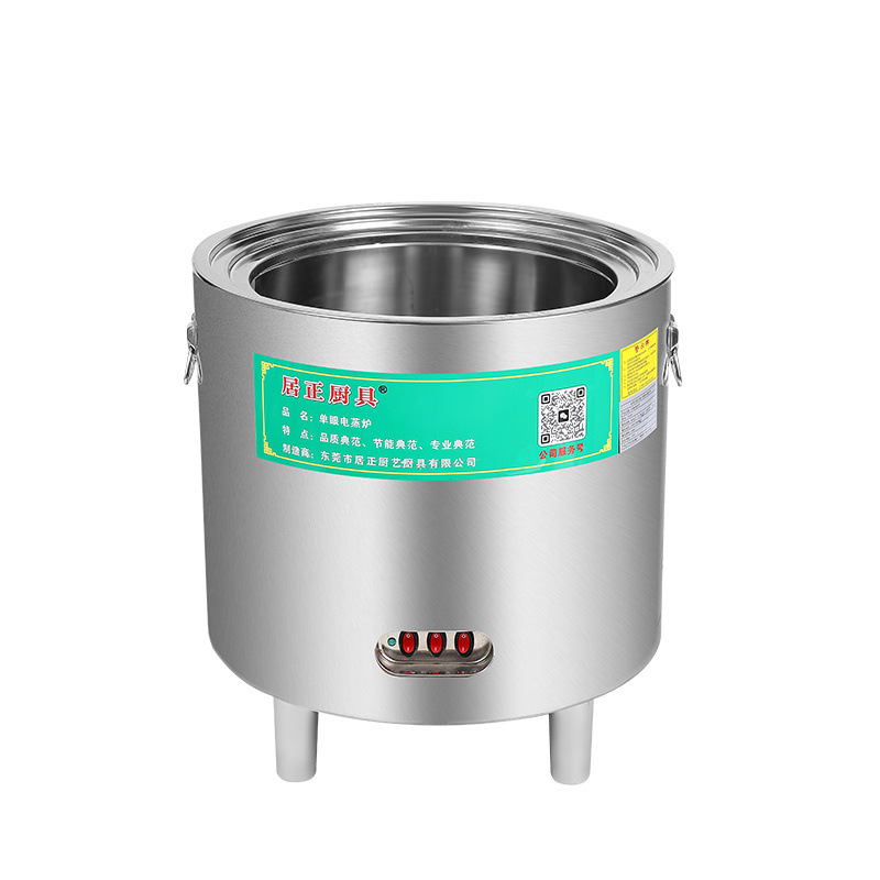 cocina aislamiento térmico de doble capa silencioso ahorro de energía horno de vapor comercial horno de gas horno de vapor máquina de vapor horno de vapor eléctrico