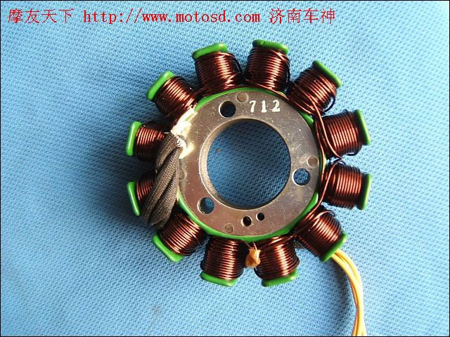 Параллельный двухцилиндровый мотоцикл CA250 CBT/CM заменен на 12-полюсный трехфазный Магнето-генератор катушки высокой мощности