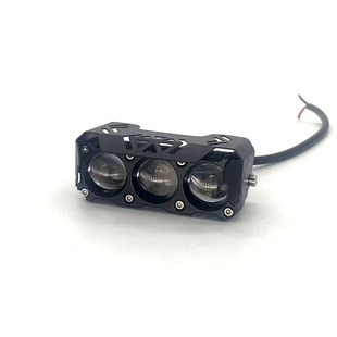 Factory Cross-Border Spot Motorcycle Led Spotlight Electric Vehicle Three-Eye Spotlight Modified Car High-Power Headlight