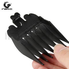 Hairdressing tool hair cutting positioning limit comb, external trade eight-piece set limit comb hairdressing accessories oil head push shear caliper