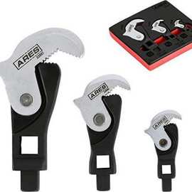 扭力扳手棘轮活动开口钢筋鹰嘴转接月牙头插件勾头