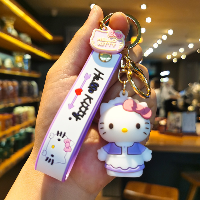El llavero de Sanrio llavero, la muñeca colgante, la máquina de muñecas, tuiteó un pequeño regalo de menos de 10 yuanes.