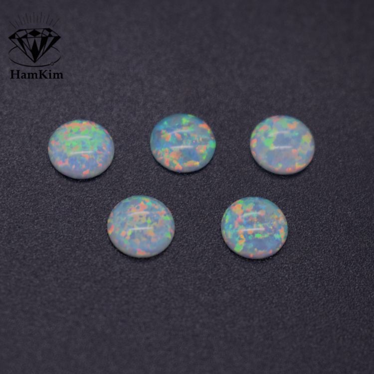 圆形 半透欧泊石