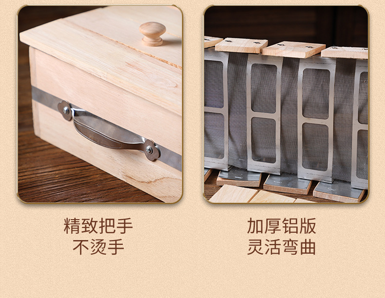 Dragon Fire Moxibustion Tool Wooden Du Mai Long Snake Moxa Box for Back Spine and Abdomen Home Use with 500g Moxa Powder specifications