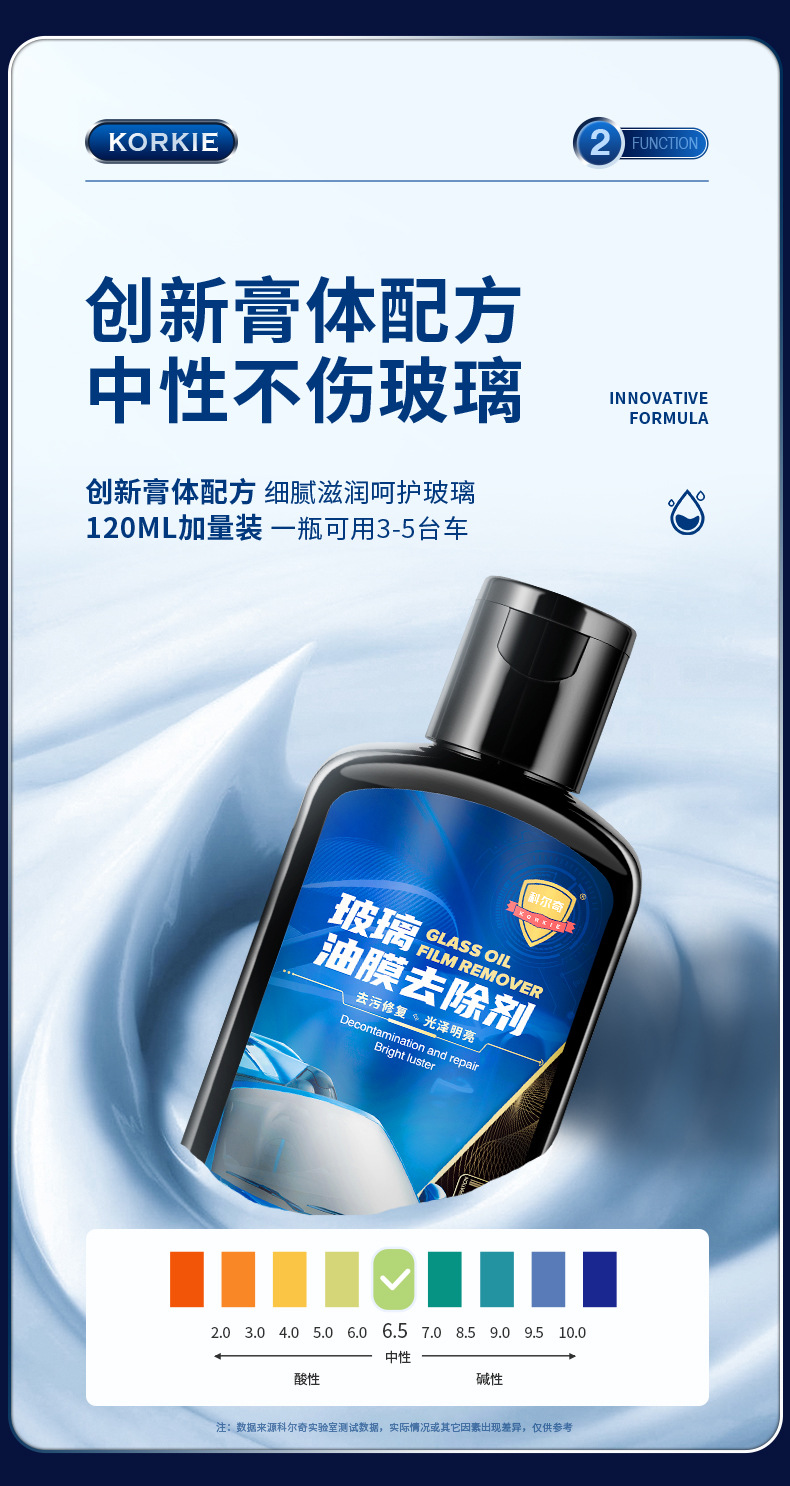 Kolchi Car Front Windshield Oil Film Remover Powerful Oil Removal Car Window Glass Oil Film Removal Paste