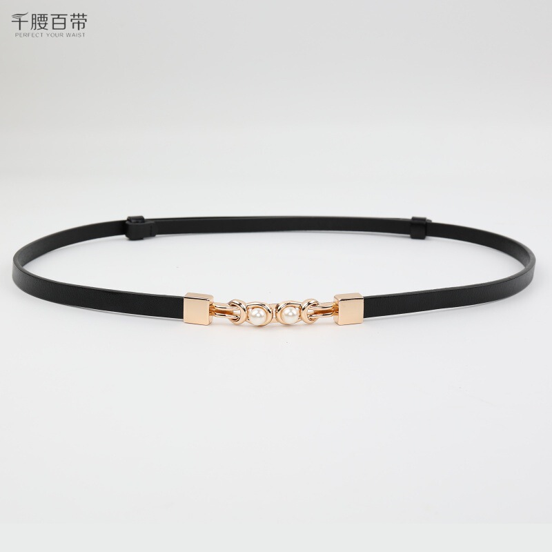 Adjustable leather belt Women's cowhide retro all-match knitted sweater outer suit skirt belt Women's ins Adjustable leather belt Women's cowhide retro all-match knitted sweater outer suit skirt belt Women's ins