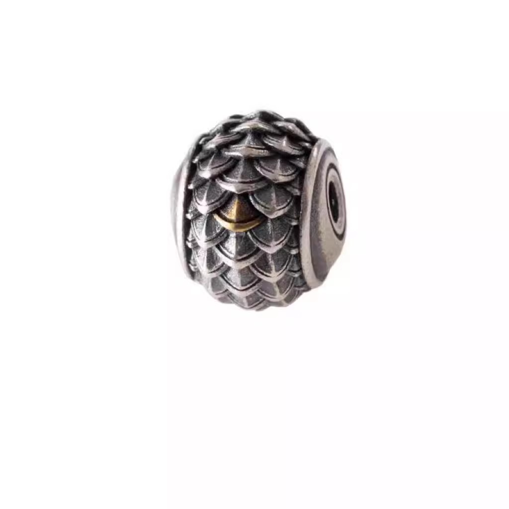 Dragon Scale Personalized Design Spacer Beads DIY Jewelry Accessories, Bracelet Beads, Clasp Rings, Necklace Pendants, Small Accessories