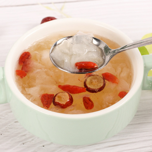 Herbal Tremella Companion Bulk Red Date Goji Berry Rock Sugar Auricularia Jelly Companion Jelly