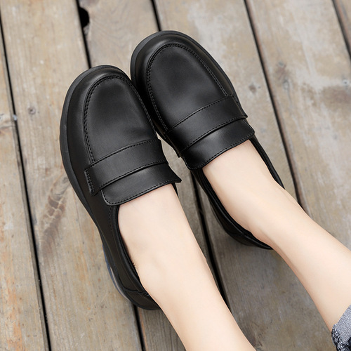 2024 spring and autumn new cross-border casual shoes, fashionable sports shoes, one-step nurse shoes, trendy large size women's shoes