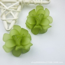 新款清新绣球花花朵diy亚克力甜美发饰服饰耳坠耳饰挂件材料配件