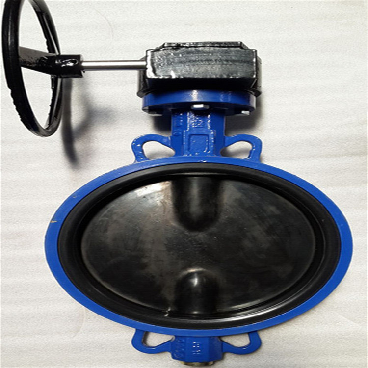 D371-10C DN50 涡轮对夹式蝶阀