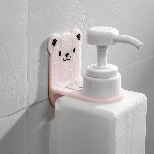Dreamy Bath Shower Hook Bathroom Toilet Washing Up Liquid Hook Hand Soap Wall Hook Little Bear Shelf