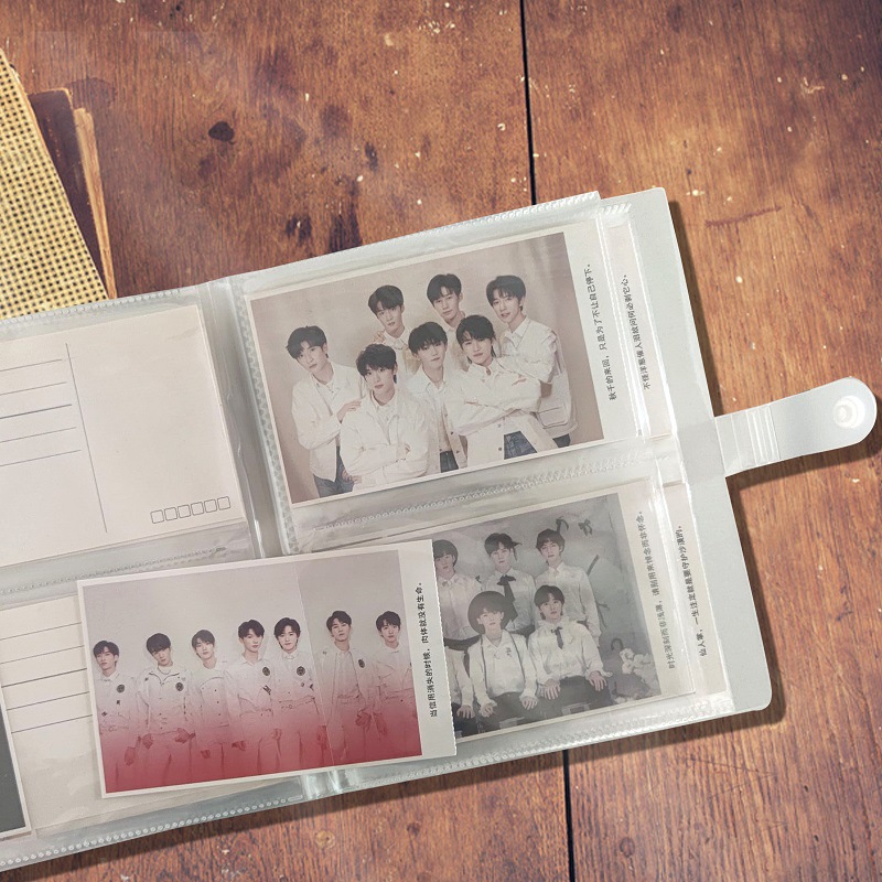 PP Polaroid Star álbum de tarjetas pequeñas 3 pulgadas 4 pulgadas 6 pulgadas 7 pulgadas bebé foto conmemorativa colección de películas álbum de almacenamiento