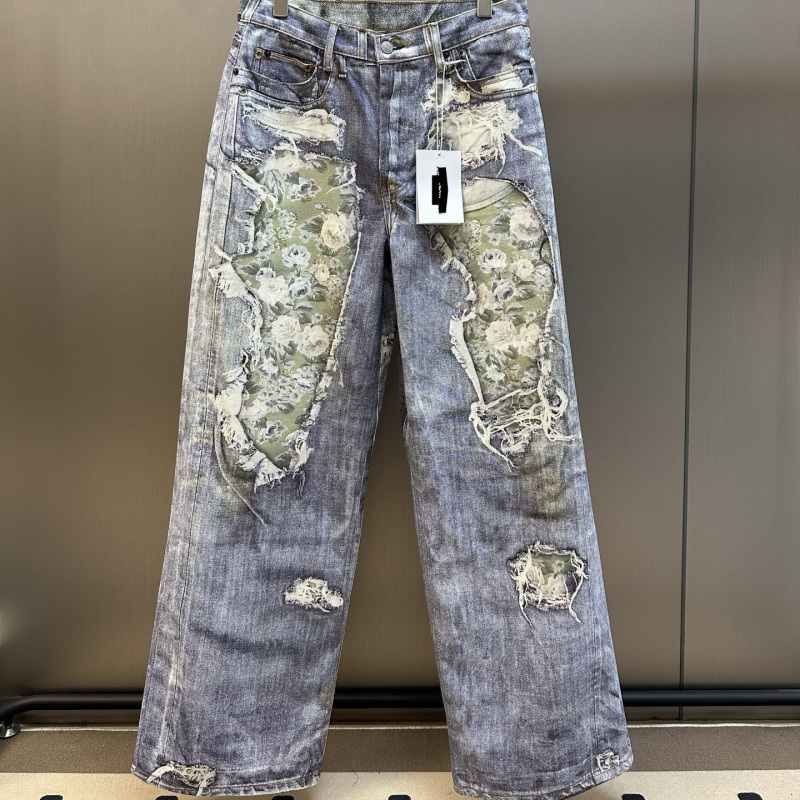 Top-Grade Ac Rose Flower 3D Digital Print Straight Shorts and Cropped Pants, Unisex Printed Jeans Top-Grade Ac Rose Flower 3D Digital Print Straight Shorts and Cropped Pants, Unisex Printed Jeans