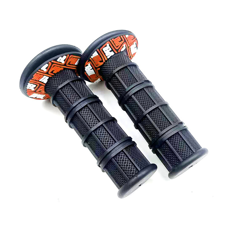 Motorcycle Modification Accessories Handlebar Rubber Sleeve Motorcycle Off-Road Vehicle Street Car Sports Car Throttle Grip Rubber Sleeve Anti-Slip and Wear-Resistant