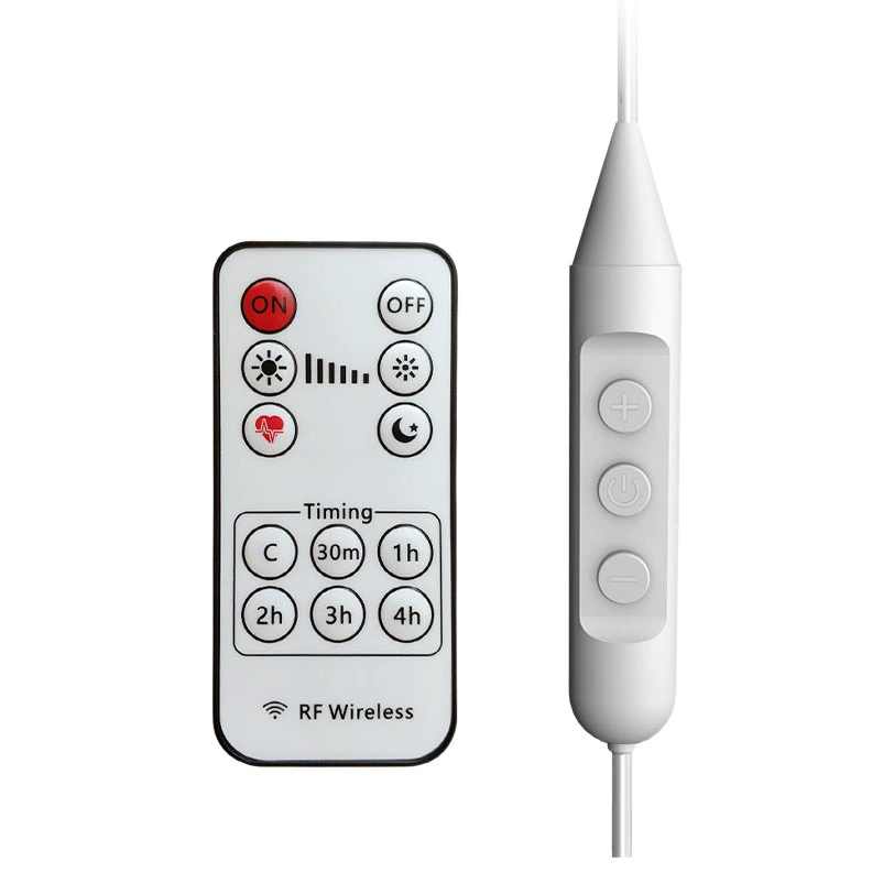 [Частная модель] Светодиодная лампа одноцветная бесступенчатая линия регулировки яркости 5V2A пульт дистанционного управления 6-ступенчатая USB регулировка света