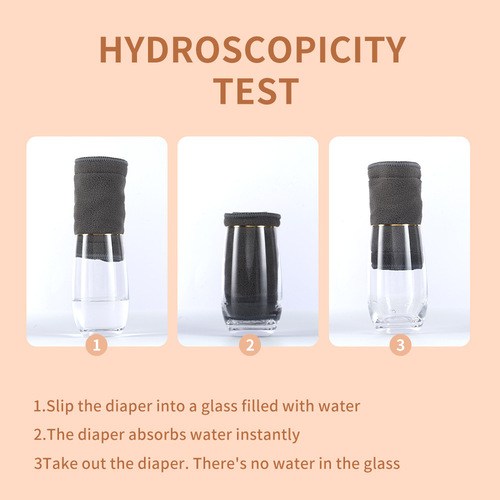 Washable bamboo charcoal diaper pad Cross-border 2+3 bamboo charcoal pressed line washable baby diaper to absorb odor diaper