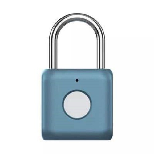 Smart fingerprint padlock waterproof anti-theft travel luggage locker door drawer fashion gift manufacturer direct supply