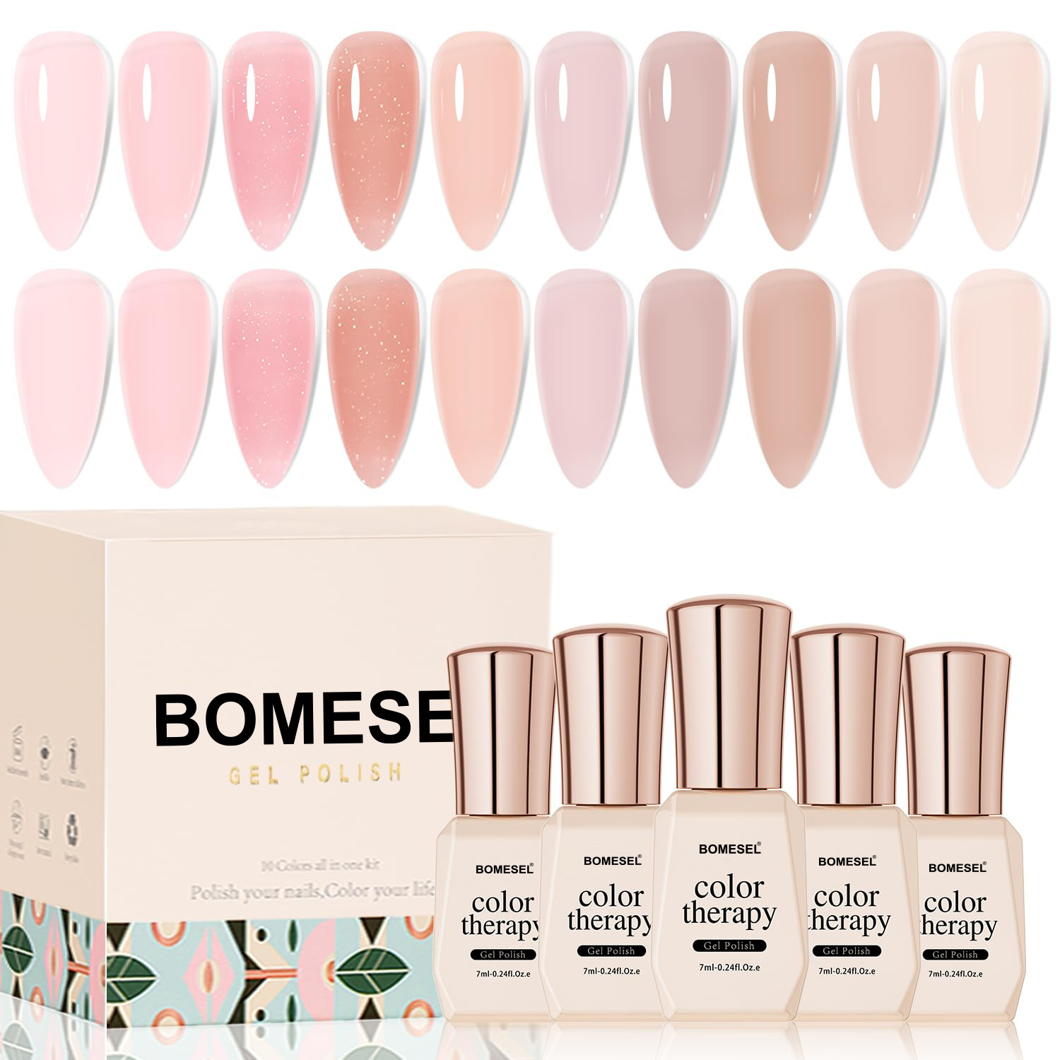 Moda esmalte de uñas conjunto conjunto de pulido UVLED esmalte de uñas salón de uñas DIY marca de explosión transfronteriza