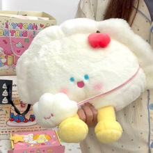 可爱饺子抱枕毛绒玩具瞌睡水饺布娃娃创意睡觉安抚玩偶生日女