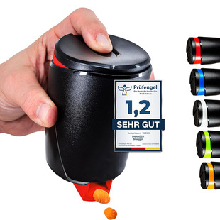 Der Snackspender snack dispenser non-stick hand automatic feeder portable peanut snack cup