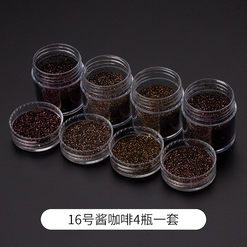 polvo brillante DIY material sequinilla goteo AB molde resina UV aceite Mahjong relleno joyas auriculares ilusión