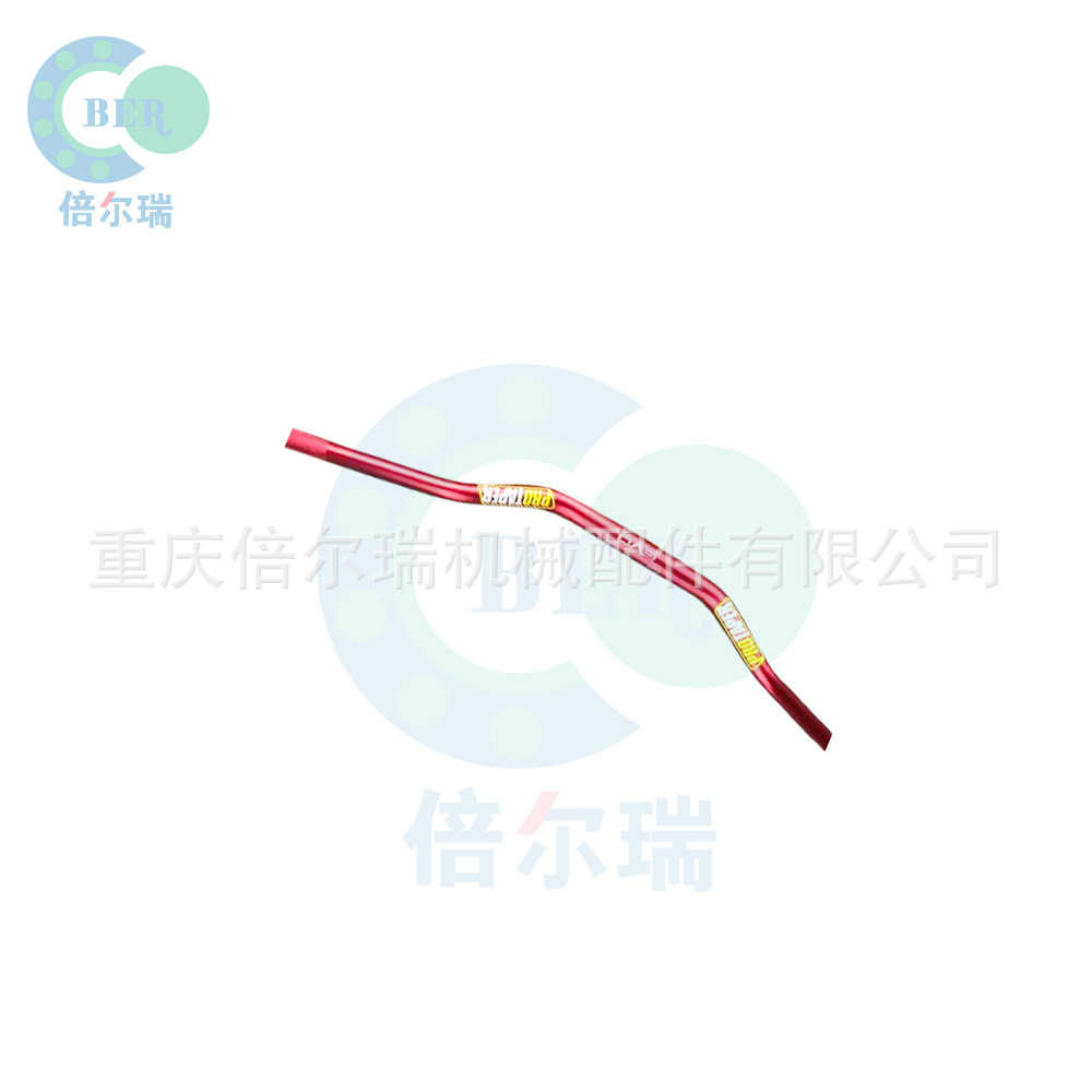 Piezas de motocicleta manillar 70CC aluminio mango tubo rojo