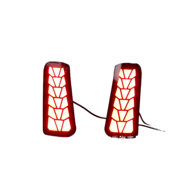 Aplicable a ELFA 30 serie parachoques trasero luz 3 funciones 16-17 años Wilfa luz de advertencia Vellfire 30 serie