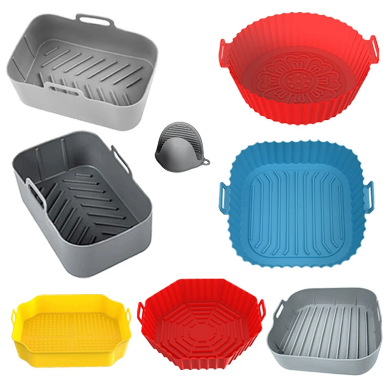 Amazon Direct Silicone Silicone квадратная форма для выпечки круглой формы воздуховыпечки силиконовая подложка можно сложить силиконовая крышка
