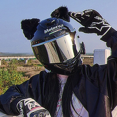 Men and Women Accessories Ears, Motosiklet dəbilqələri