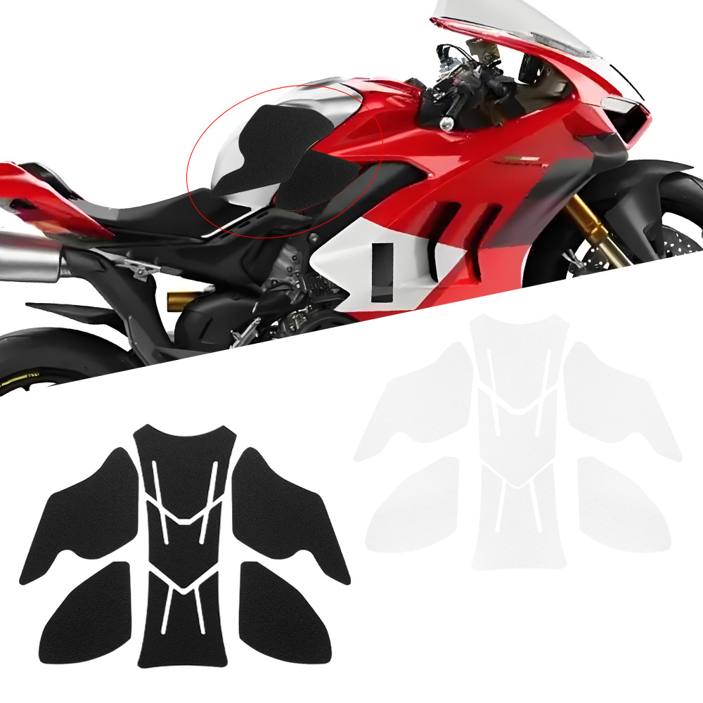 Aplicable a Ducati V4 V4S V4R 2017 - 2022 pegatinas de tanque de combustible de motocicleta pegatinas protectoras pegatinas esmerizadas