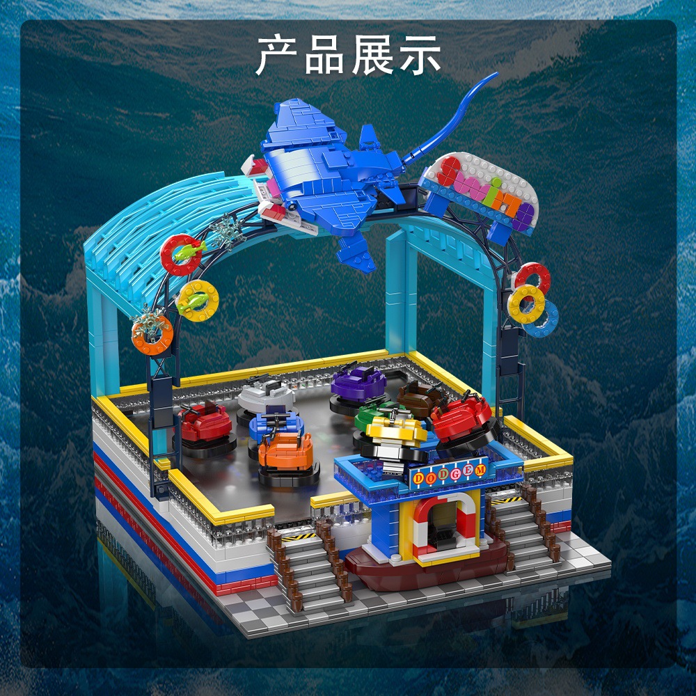 11018 11019 grandes bloques de construcción eléctricos juguetes creativos para niños y niñas regalos