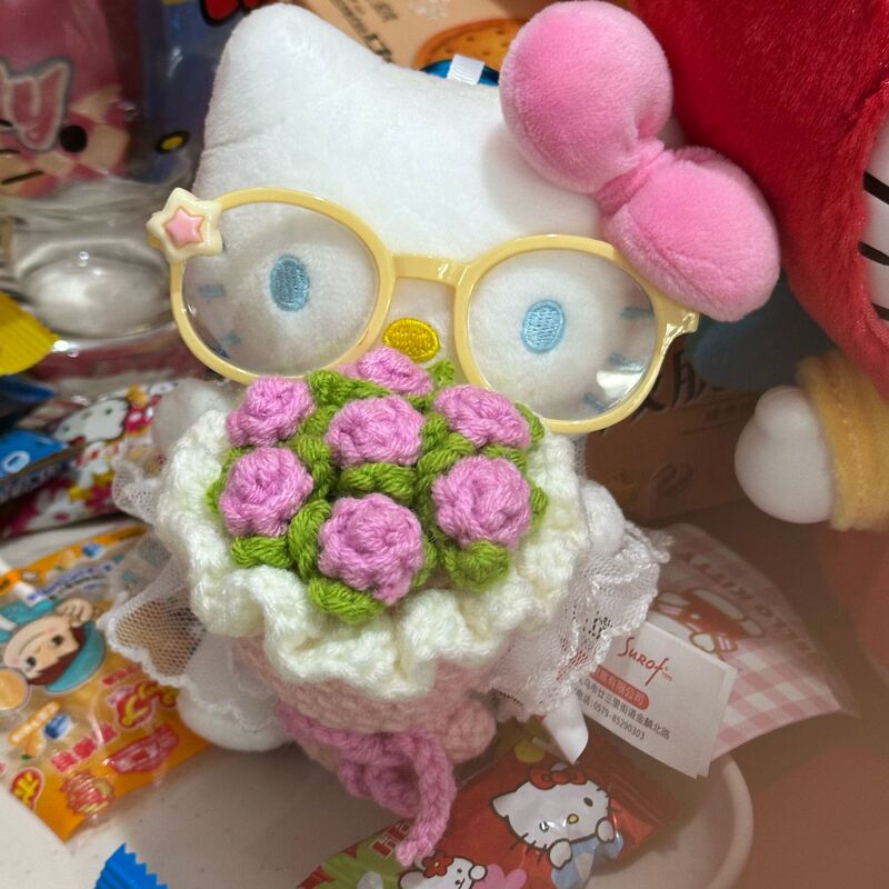 ハローキティバッグペンダントリトルシェフシリーズハローキティ人形ペンダントかわいい漫画人形キーホルダー|undefined