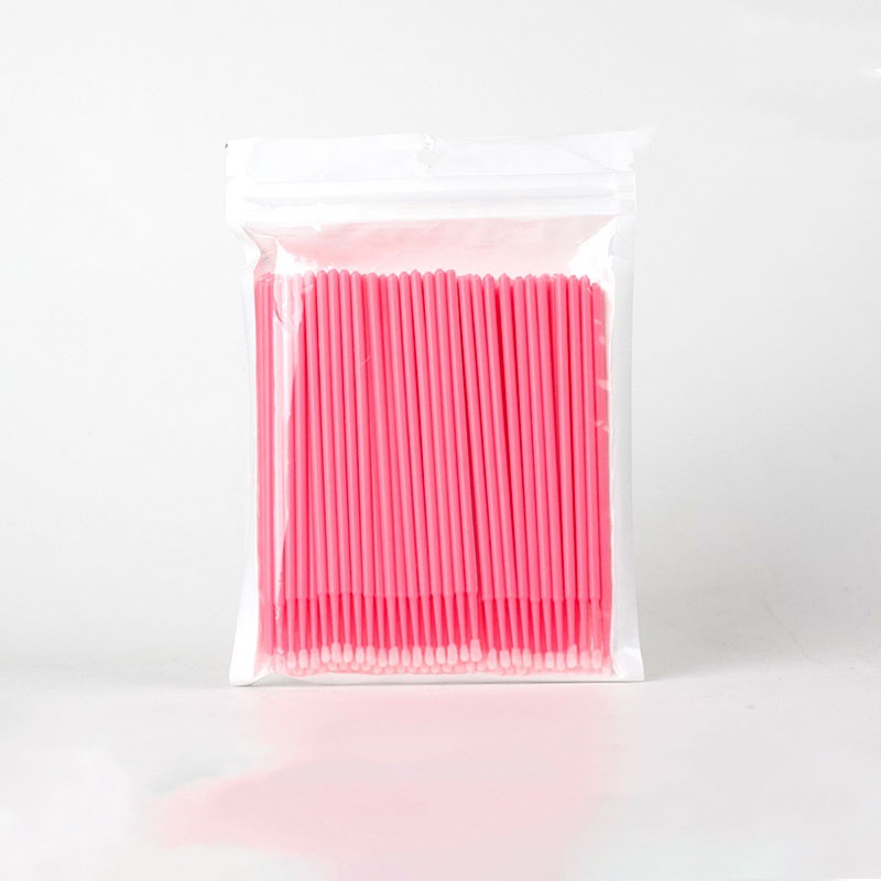 Pink 100 pieces [Pearlescent ziplock bag]