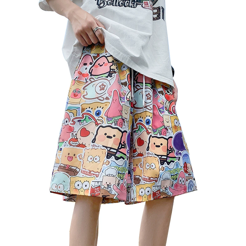 Летние пляжные быстросохнущие тонкие карманные штаны для отдыха, oversize