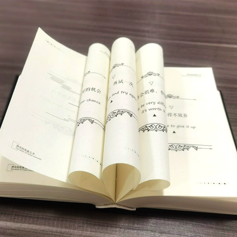 Волшебная книга ответов, твердая обложка, подлинное издание, двуязычная китайско-английская версия — ответы под рукой