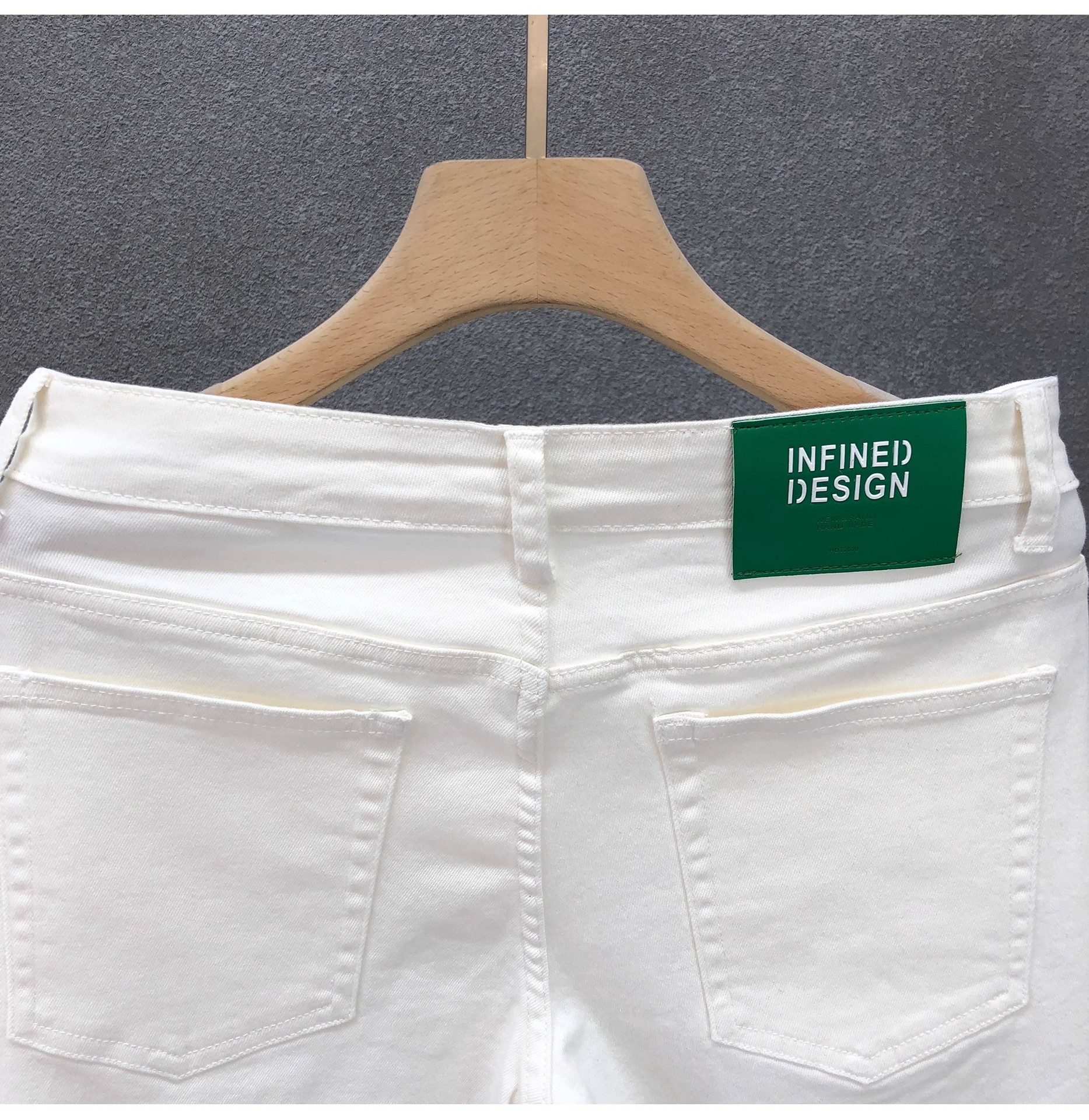 Schlanke Stretch Jeansshorts Für Herren In Blau Für Den Sommer_voghion.com