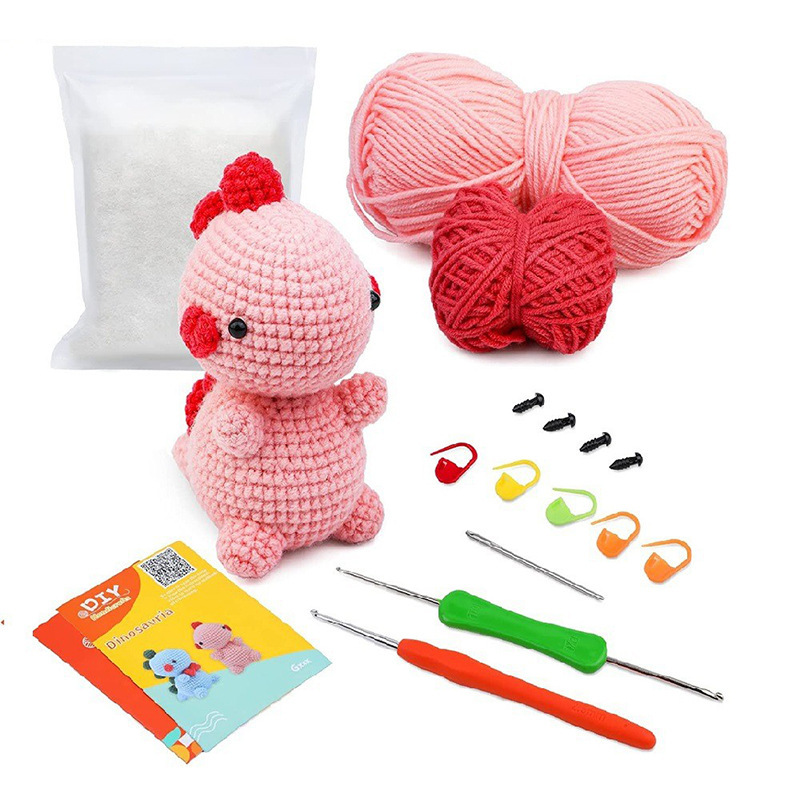 작은 핑크 공룡