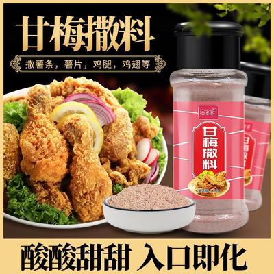 甘梅粉家用50g 炸鸡排油炸小吃撒料 沾水果配料 潮汕酸梅汤话梅粉|ru