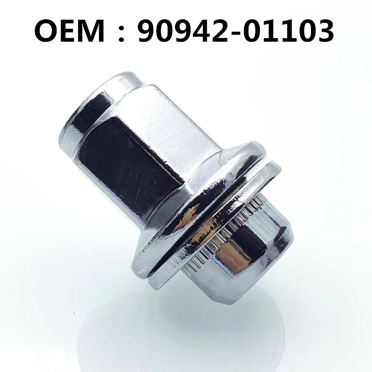 适用丰田4700陆地巡洋舰酷路泽越野轮胎螺丝帽车轮螺母9094201103