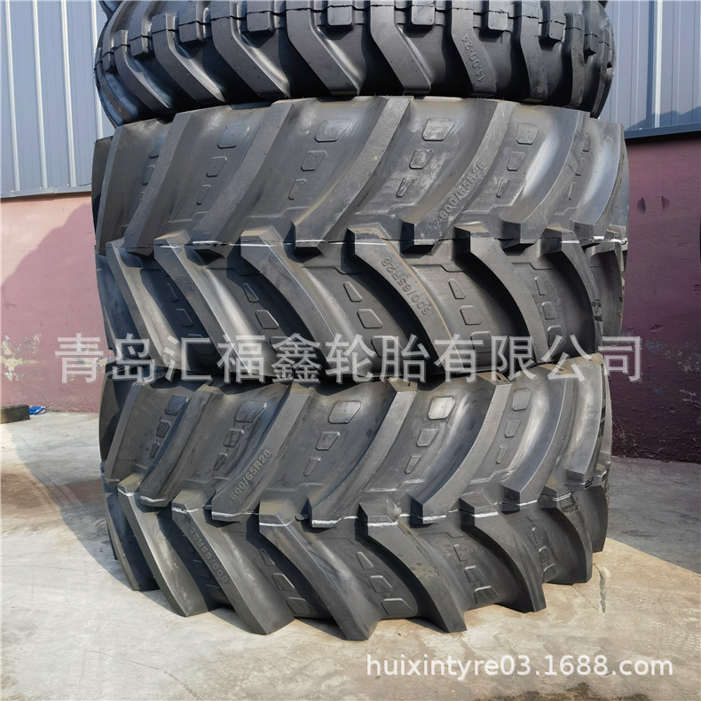 大马力拖拉机前轮600/65R28农用子午线钢丝轮胎人字 出口批发拼箱