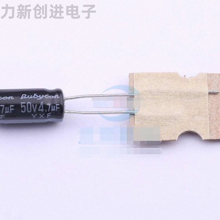 50YXF4R7MEFCT15X11描述4.7uF 50V电解电容器