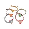 Cute brand hair rope, hair accessory, with little bears, internet celebrity