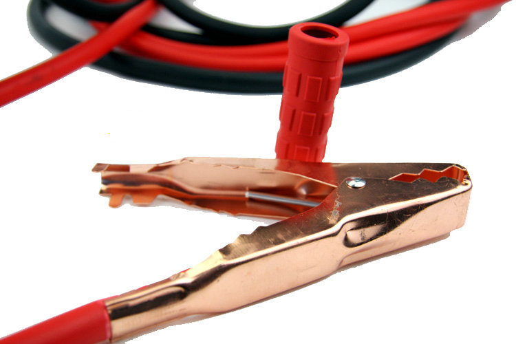 Car fire line battery line cross Jianglong battery clip cable crocodile clip copper cable emergency all-Universal