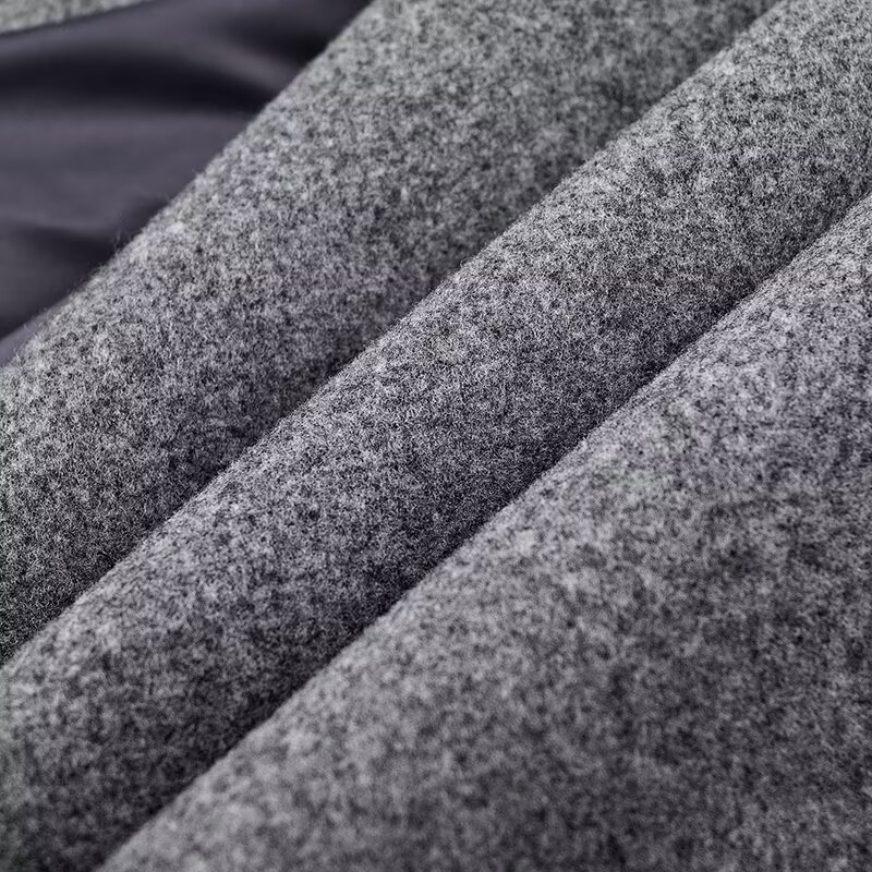 Women's Clothing autumn new women's woolen coat, extended button loose large version windbreaker_voghion.com