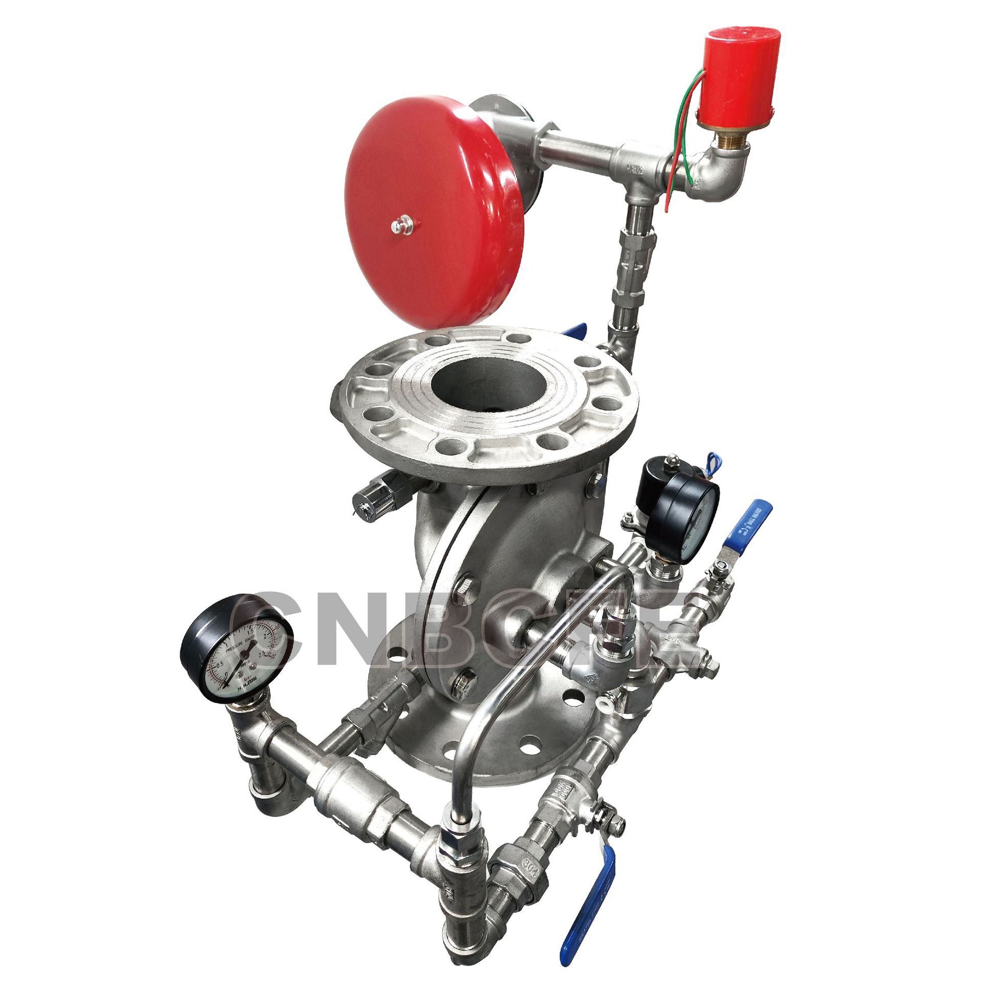 雨淋报警阀ZSFM隔膜式防 外贸消防雨淋阀 不锈钢预作用阀厂家直销