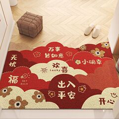 新中国式入戸ドア用ワイヤーマット玄関除塵滑り止めドアマット汚れ耐摩耗性玄関マット