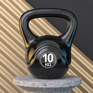 Factory direct environmental protection kettlebell dumbbell fitness home men's and women's exercise squat practice hip swing yoga solid lifting pot